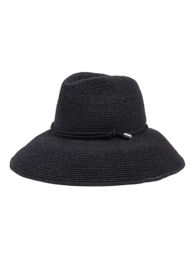 Emporio Armani Cloche Hat In Pattern