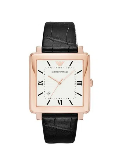 Emporio Armani Clock  Classic Ar11075 In Black