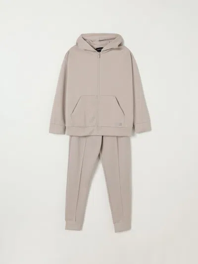 Emporio Armani Clothing Set  Kids Color White In Neutral