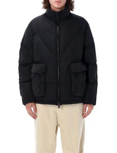 Emporio Armani Down Jacket In Black