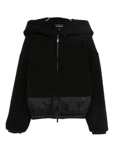 EMPORIO ARMANI EMPORIO ARMANI COATS BLACK