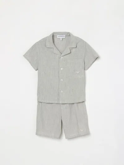 Emporio Armani Babies' Coats  Kids Color Grey