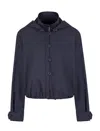 Emporio Armani Pima Gabardine 3-in-1 Blouson In Graphite