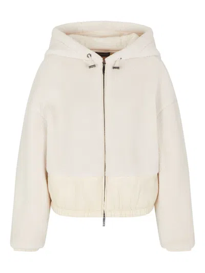 EMPORIO ARMANI COATS LIGHT AND NATURAL
