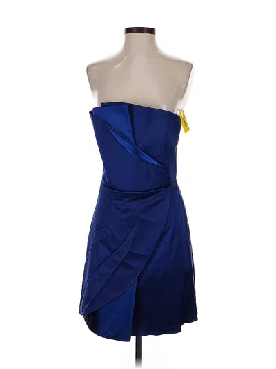 Pre-owned Emporio Armani Cocktail Dress In Blue