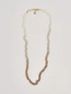 Emporio Armani Collana Lunga Effetto Sfumato Necklace In Sand Cinnamon