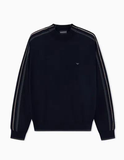 EMPORIO ARMANI EMPORIO ARMANI COLOR BLOCK SWEATER