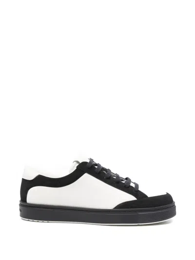Emporio Armani Sebago Two-tone Leather Classic Dan Loafers In Multi