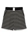 Emporio Armani Ribbed Texture Elasticated Waistband Shorts