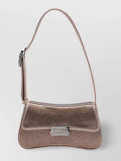 EMPORIO ARMANI COMPACT SHOULDER BAG ADJUSTABLE STRAP