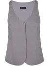 Emporio Armani Women's Concealed Fastening Waistcoat
