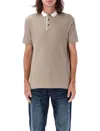 Emporio Armani Polo Shirt With Short Sleeves And Front Logo In Inc Fly Eagle