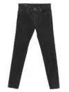 Emporio Armani Corduroy Cotton Trousers In Gray