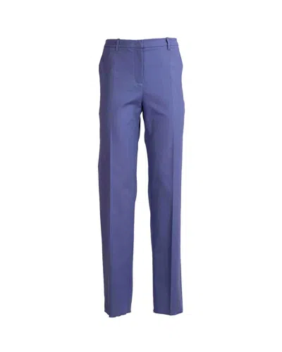 EMPORIO ARMANI CORNFLOWER BLUE TROUSERS