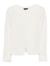 Emporio Armani Cotton Blend Blazer Jacket In Animal Print