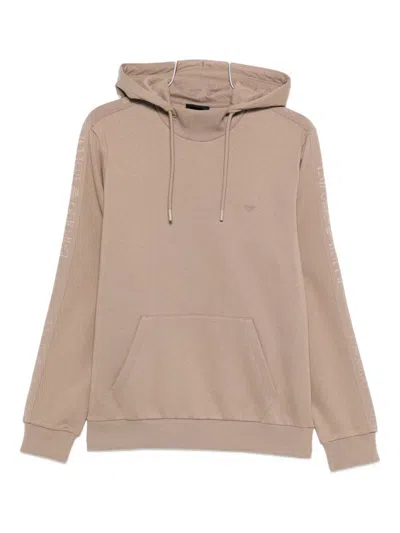 EMPORIO ARMANI EMPORIO ARMANI COTTON BLEND LOUNGEWEAR HOODIE