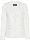 Emporio Armani Cotton Blend Single-breasted Blazer