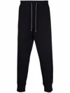 Emporio Armani Cotton Blend Sweatpants In Blue