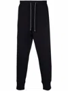 Emporio Armani Comfortable Trousers Featuring Elastic Waistband In Blue