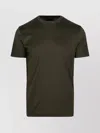 Emporio Armani Logo Cotton Blend T-shirt In Green