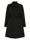 Emporio Armani Cotton Blend Trench Coat