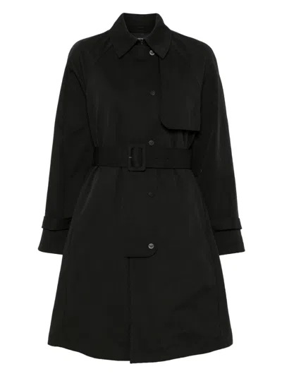 EMPORIO ARMANI EMPORIO ARMANI COTTON BLEND TRENCH COAT