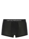 Emporio Armani 3-pack Cotton Trunks In Black