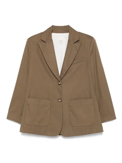 Emporio Armani Cotton Caban Coat