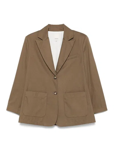 EMPORIO ARMANI COTTON CABAN COAT