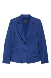 EMPORIO ARMANI EMPORIO ARMANI COTTON COUTURE TWO-BUTTON BLAZER