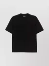 Emporio Armani Logo-embroidered Cotton Blend T-shirt