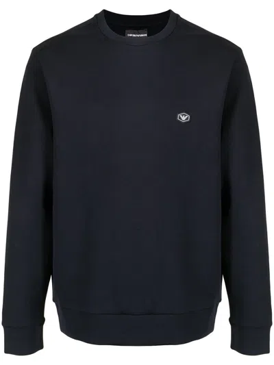 EMPORIO ARMANI EMPORIO ARMANI COTTON CREWNECK SWEATSHIRT
