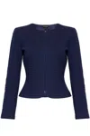 Emporio Armani Blazer  Woman Color Blue In Blue