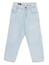 Emporio Armani Cotton Jeans In Blue