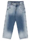 Emporio Armani Cotton Jeans In Blue