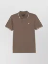 Emporio Armani Brown Piquet Polo