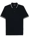 Emporio Armani Mporio Armani Ss Neck Polo Sn34 In Blue