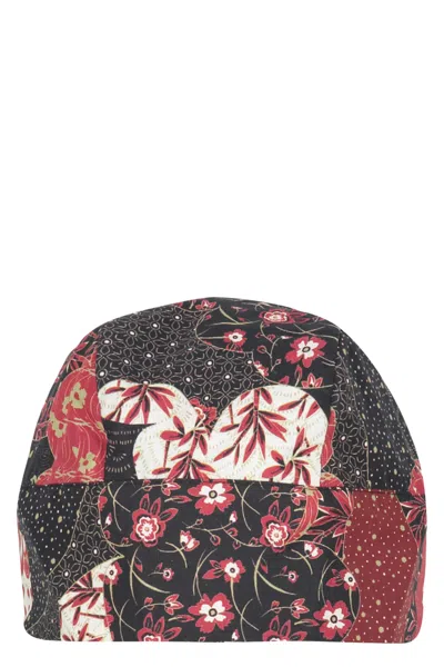 Emporio Armani Cotton Printed Bandana In Multicolor