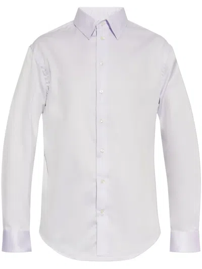 Emporio Armani Cotton Shirt In ホワイト