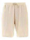 Emporio Armani Woven Cotton Drawstring Shorts