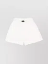 Emporio Armani Cotton Shorts In Organic Fabric