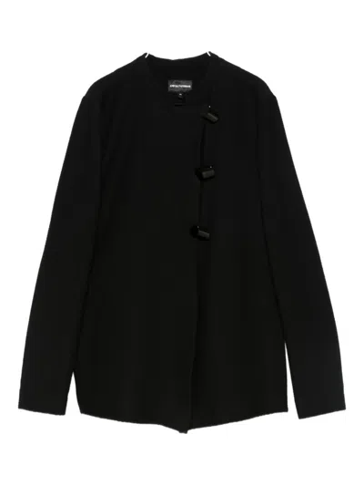 EMPORIO ARMANI COTTON SINGLE-BREASTED JACKET