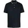 Emporio Armani Cotton Sweaters In Blue