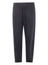 Emporio Armani Man Pants Black Size Xs Modal, Wool