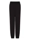 Emporio Armani Woman Pants Midnight Blue Size L Cotton In Black