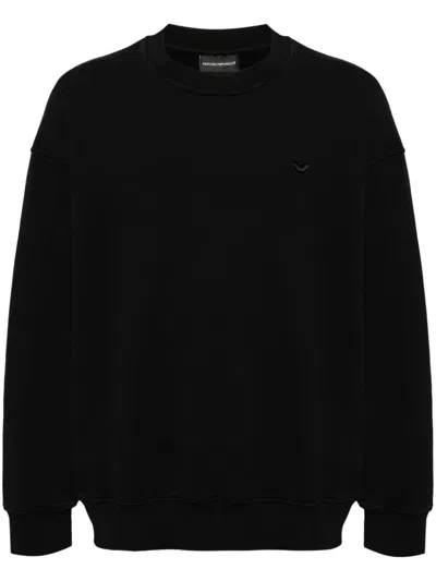EMPORIO ARMANI COTTON SWEATSHIRT