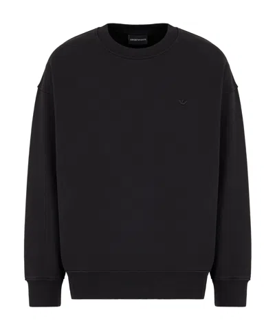 EMPORIO ARMANI COTTON SWEATSHIRT