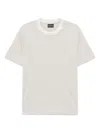 Emporio Armani Cotton T-shirt In 灰色