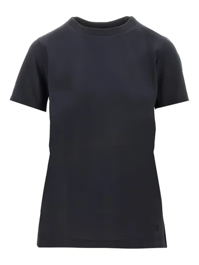 Emporio Armani Pima-jersey Crew-neck T-shirt In Black