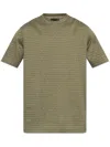 Emporio Armani Cotton T-shirt In Green